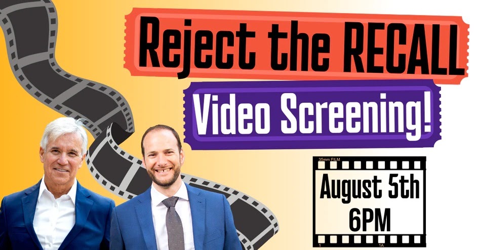 Reject the Recall Video Screening