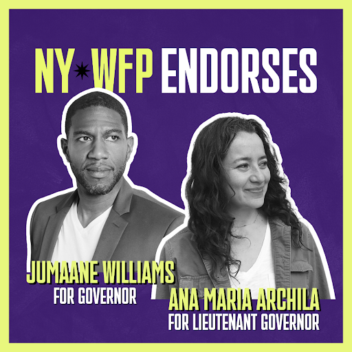 NYWFP Endorses Jumaane Williams and Ana María Archila - Working Families  Party